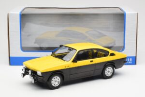 Opel Kadett C GT/E Juodas Geltonas MCG 1:18 MCG18190 Metalas - nuotrauka 6 iš 6