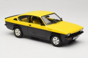 Opel Kadett C GT/E Geltonas & Juodas Minichamps 1:18 180045521 Metalas - nuotrauka 6 iš 8