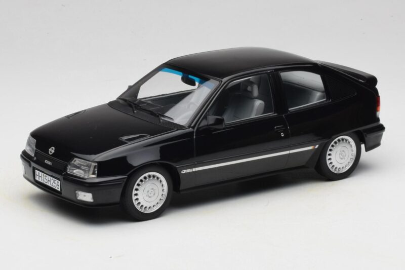 Opel Kadett E GSi Juodas Metalinis Helmut Schmidt Norev 1:18 183617 Metalas