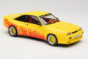 Opel Manta B Mattig Geltonas su Liepsna MCG 1:18 MCG18115 Metalas - nuotrauka 4 iš 6