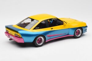 Opel Manta Geltonas Mėlynas BoS Models 1:18 BOS279 Metalas - nuotrauka 2 iš 6