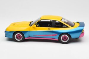 Opel Manta Geltonas Mėlynas BoS Models 1:18 BOS279 Metalas - nuotrauka 3 iš 6