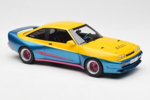 Opel Manta Geltonas Mėlynas BoS Models 1:18 BOS279 Metalas - nuotrauka 4 iš 6
