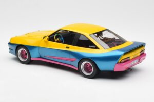 Opel Manta Geltonas Mėlynas BoS Models 1:18 BOS279 Metalas - nuotrauka 5 iš 6