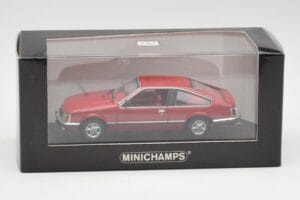 Opel Monza A Raudonas Minichamps 1:43 400045121 Metalas - nuotrauka 4 iš 4