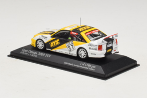 Opel Omega 3000 24V #37 K-H. Strycek DTM 1991 Minichamps 1:43 400914437 Metalas - nuotrauka 3 iš 4