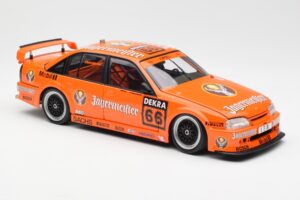 Opel Omega 3000 24V #66 Jägermeister P. Oberdorfer DTM 1991 Minichamps 1:18 100914466 Metalas - nuotrauka 6 iš 8