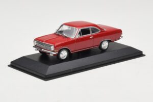 Opel Rekord A Raudonas Minichamps 1:43 400041004 Metalas - nuotrauka 2 iš 4