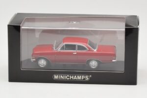 Opel Rekord A Raudonas Minichamps 1:43 400041004 Metalas - nuotrauka 4 iš 4