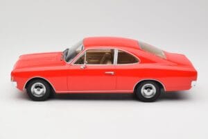 Opel Rekord C Coupe Raudonas Minichamps 1:18 107047020 Derva - nuotrauka 3 iš 6