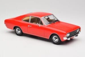 Opel Rekord C Coupe Raudonas Minichamps 1:18 107047020 Derva - nuotrauka 4 iš 6
