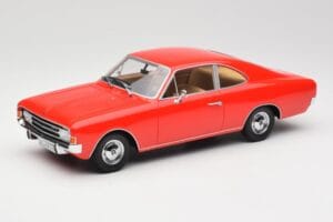 Opel Rekord C Coupe Raudonas Minichamps 1:18 107047020 Derva