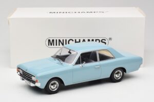 Opel Rekord C Šviesiai Mėlynas Minichamps 1:18 107047002 Metalas - nuotrauka 6 iš 6