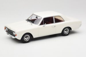 Opel Rekord C Baltas Minichamps 1:18 107047001 Metalas