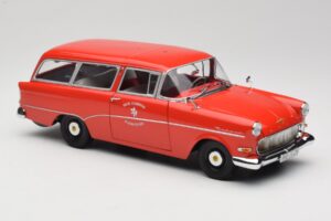 Opel Rekord P1 Caravan Feuerwehr Neuenkirchen Minichamps 1:18 180043291 Metalas - nuotrauka 6 iš 8
