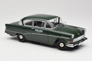 Opel Rekord P1 Polizei Minichamps 1:18 180043290 Metalas - nuotrauka 6 iš 8