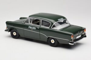 Opel Rekord P1 Polizei Minichamps 1:18 180043290 Metalas - nuotrauka 7 iš 8