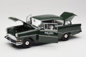 Opel Rekord P1 Polizei Minichamps 1:18 180043290 Metalas - nuotrauka 2 iš 8