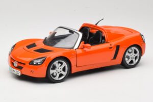 Opel Speedster Oranžinis Maisto 1:18 31615 Metalas