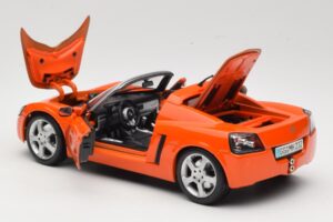 Opel Speedster Oranžinis Maisto 1:18 31615 Metalas - nuotrauka 5 iš 8