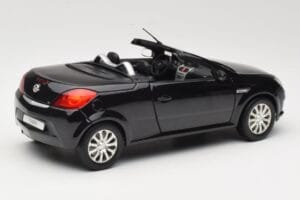 Opel Tigra TwinTop B Juodas Norev 1:18 183600 Metalas - nuotrauka 3 iš 8