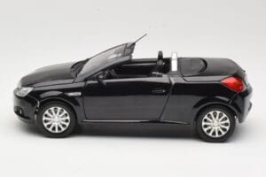 Opel Tigra TwinTop B Juodas Norev 1:18 183600 Metalas - nuotrauka 4 iš 8