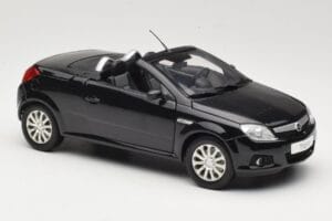 Opel Tigra TwinTop B Juodas Norev 1:18 183600 Metalas - nuotrauka 6 iš 8