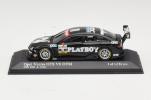 Opel Vectra GTS V8 #11 Playboy L. Aiello DTM 2005 Minichamps 1:43 436054611 Metalas