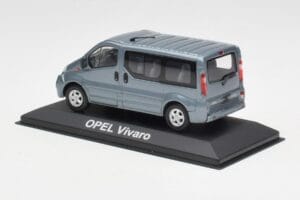 Opel Vivaro A Pilkšvai Mėlynas Minichamps 1:43 VIVARO001 Metalas - nuotrauka 3 iš 4