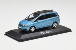 Opel Zafira A Star Mėlynas Minichamps 1:43 B24910027Z Metalas - nuotrauka 2 iš 4