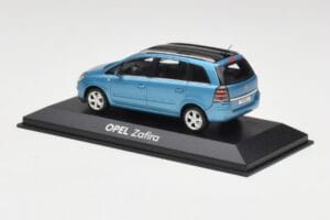Opel Zafira A Star Mėlynas Minichamps 1:43 B24910027Z Metalas - nuotrauka 3 iš 4