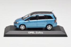 Opel Zafira A Star Mėlynas Minichamps 1:43 B24910027Z Metalas