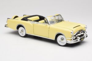 Packard Caribbean Kabrioletas Geltonas Road Signature 1:18 92798 Metalas - nuotrauka 6 iš 8
