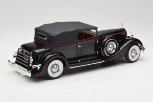 Packard Kabrioletas Juodas Anson 1:18 30397 Metalas - nuotrauka 3 iš 8