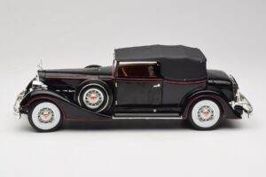 Packard Kabrioletas Juodas Anson 1:18 30397 Metalas - nuotrauka 4 iš 8
