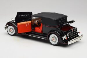 Packard Kabrioletas Juodas Anson 1:18 30397 Metalas - nuotrauka 5 iš 8
