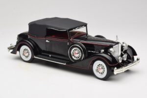 Packard Kabrioletas Juodas Anson 1:18 30397 Metalas - nuotrauka 6 iš 8