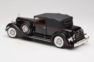 Packard Kabrioletas Juodas Anson 1:18 30397 Metalas - nuotrauka 7 iš 8