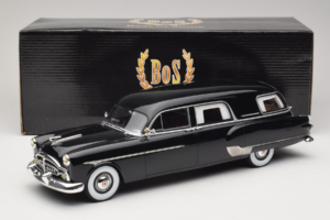 Packard Henney Juodas BoS Models 1:18 BOS342 Metalas - nuotrauka 6 iš 6