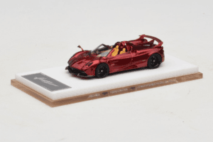 Pagani Huayra Roadster Tricolore Raudonas Henson & Heaven 1:64 PHRTR01 Metalas - nuotrauka 2 iš 7