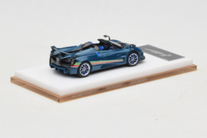 Pagani Huayra Tricolore Roadster Mėlynas Henson & Heaven 1:64 PHTRB01 Derva - nuotrauka 3 iš 8