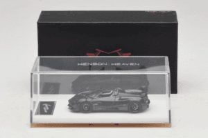 Pagani Huayra Tricolore Roadster Exposed Carbon Henson & Heaven 1:64 PHREC01 Metalas - nuotrauka 7 iš 7