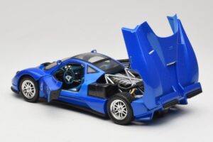 Pagani Zonda C12 Mėlynas Solido 1:18 8172 Metalas - nuotrauka 5 iš 8