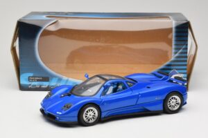 Pagani Zonda C12 Mėlynas Solido 1:18 8172 Metalas - nuotrauka 8 iš 8