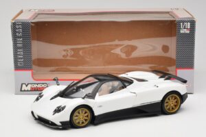 Pagani Zonda F Baltas Mondo Motors 1:18 157655 Metalas - nuotrauka 8 iš 8