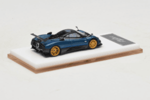 Pagani Zonda Tricolore Exposed Carbon Mėlynas Henson & Heaven 1:64 PZTECB01 Metalas - nuotrauka 3 iš 7