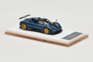 Pagani Zonda Tricolore Exposed Carbon Mėlynas Henson & Heaven 1:64 PZTECB01 Metalas - nuotrauka 4 iš 7