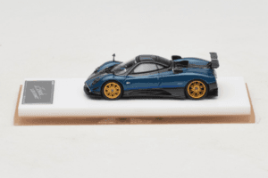 Pagani Zonda Tricolore Exposed Carbon Mėlynas Henson & Heaven 1:64 PZTECB01 Metalas
