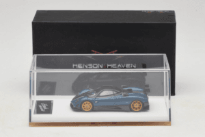 Pagani Zonda Tricolore Exposed Carbon Mėlynas Henson & Heaven 1:64 PZTECB01 Metalas - nuotrauka 7 iš 7