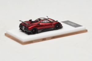 Pagani Zonda Tricolore Raudonas Henson & Heaven 1:64 PZTR01 Metalas - nuotrauka 3 iš 7